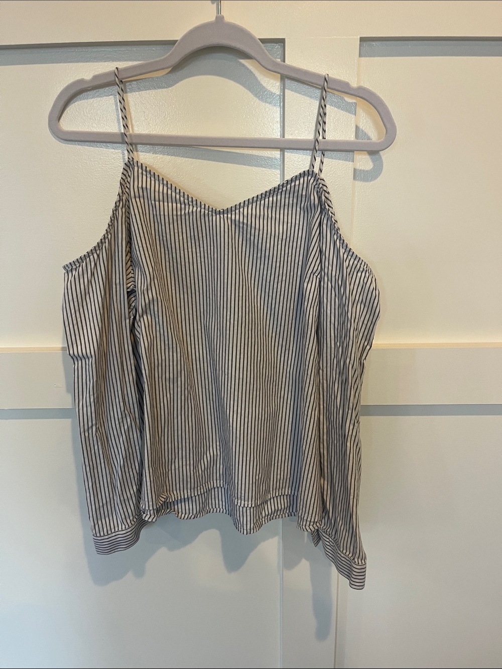 Striped Top - Navy/White